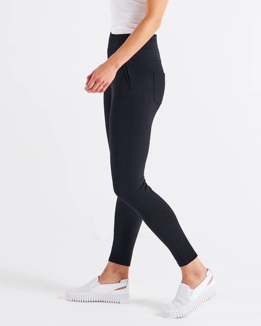 Betty Basics | Black - Priscilla Ponte Legging