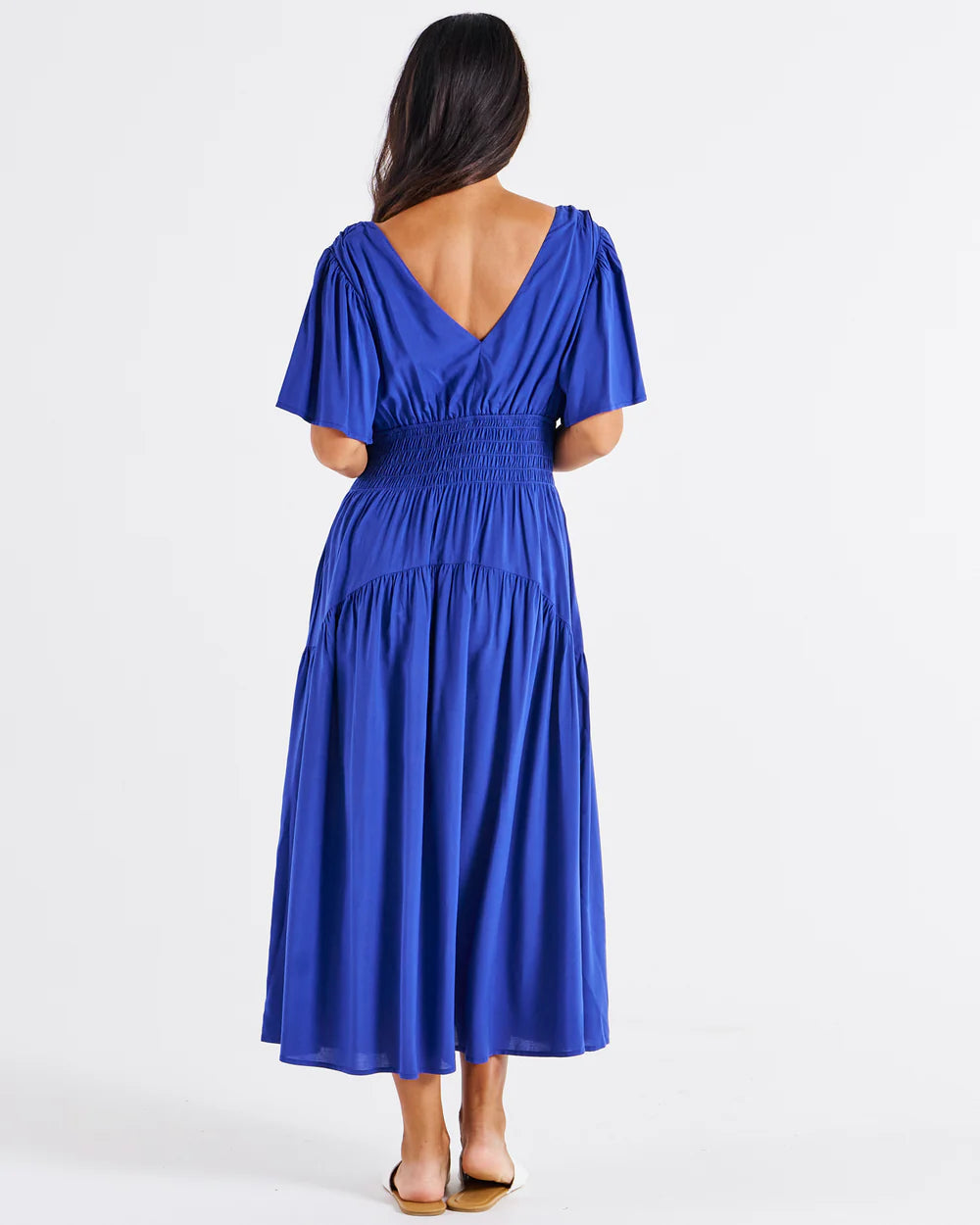 Betty Basics | Louisa Dress - Blue