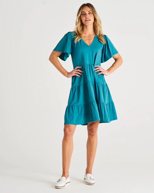 Betty Basics | Cressida Dress - Deep Sea