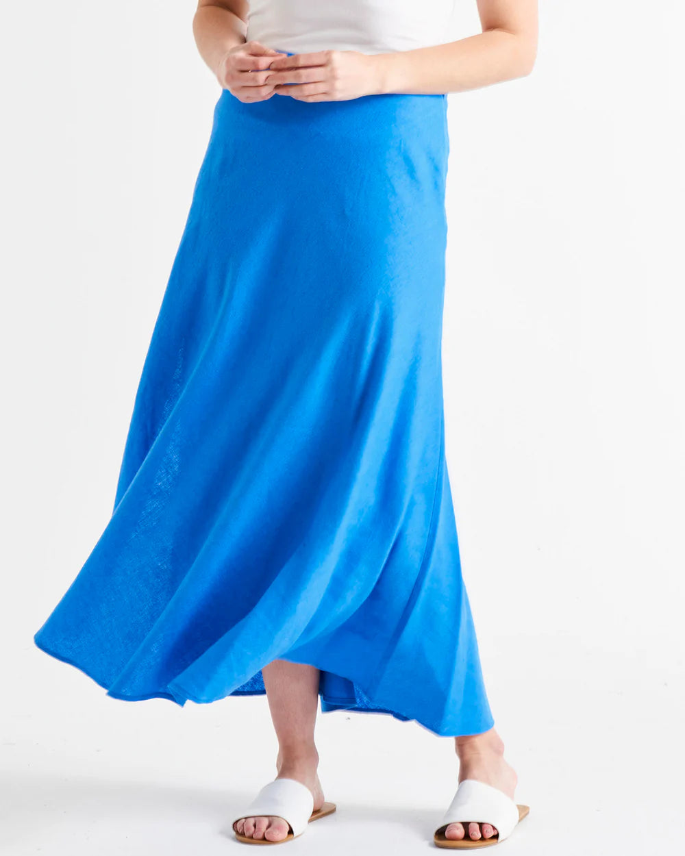 Betty Basics | Electric Blue - Saffron Skirt