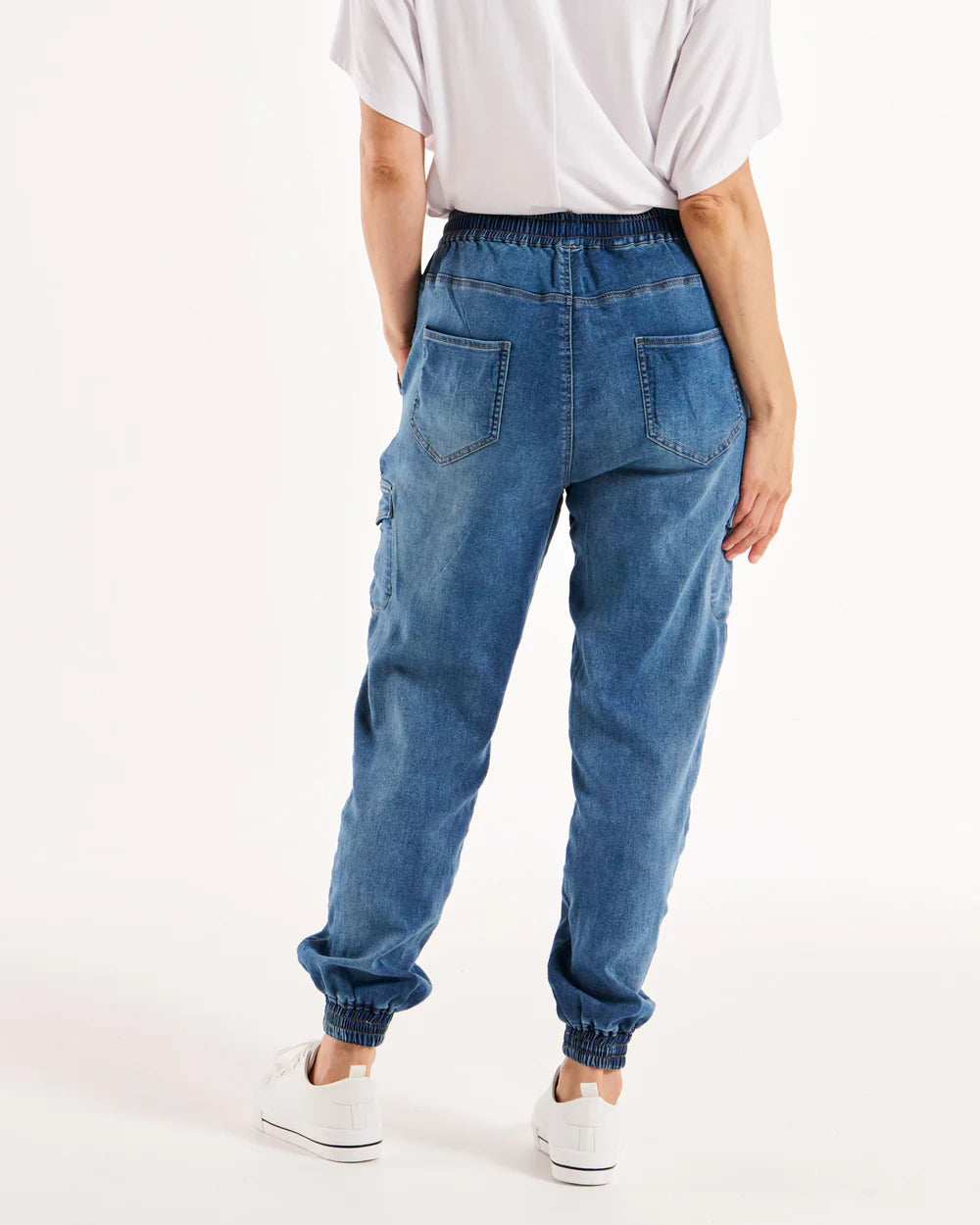Betty Basics | Azure - Connecticut Cargo Jean