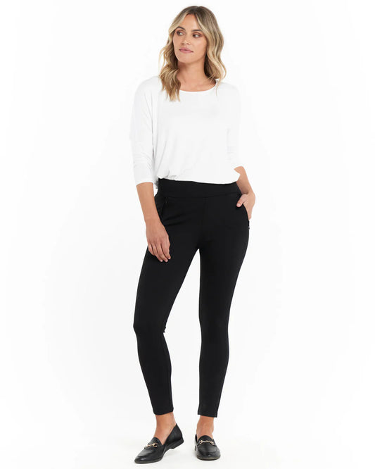 Betty Basics | Black - Priscilla Ponte Legging