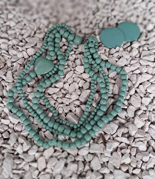 The Cottage Collection | Natalie Blue Necklace Set