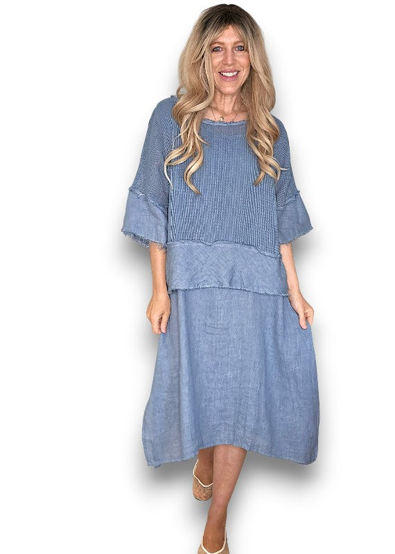 Helga May | Petrol Amalfi 2pc Dress