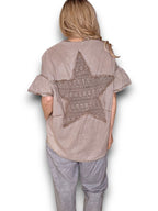 Helga May | Mocha Star Shirt