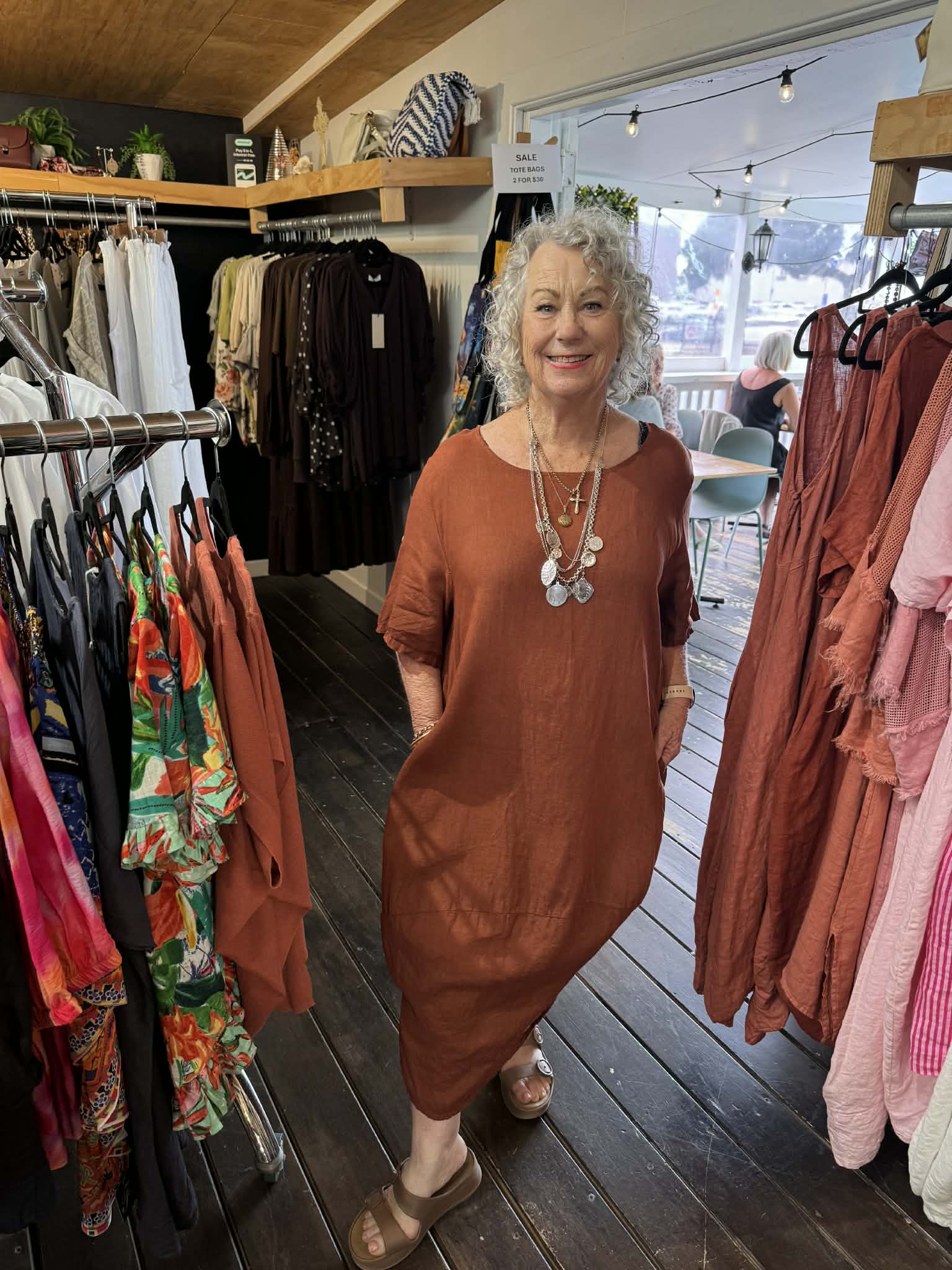 The Cottage Collection | Clara Dress - Brick