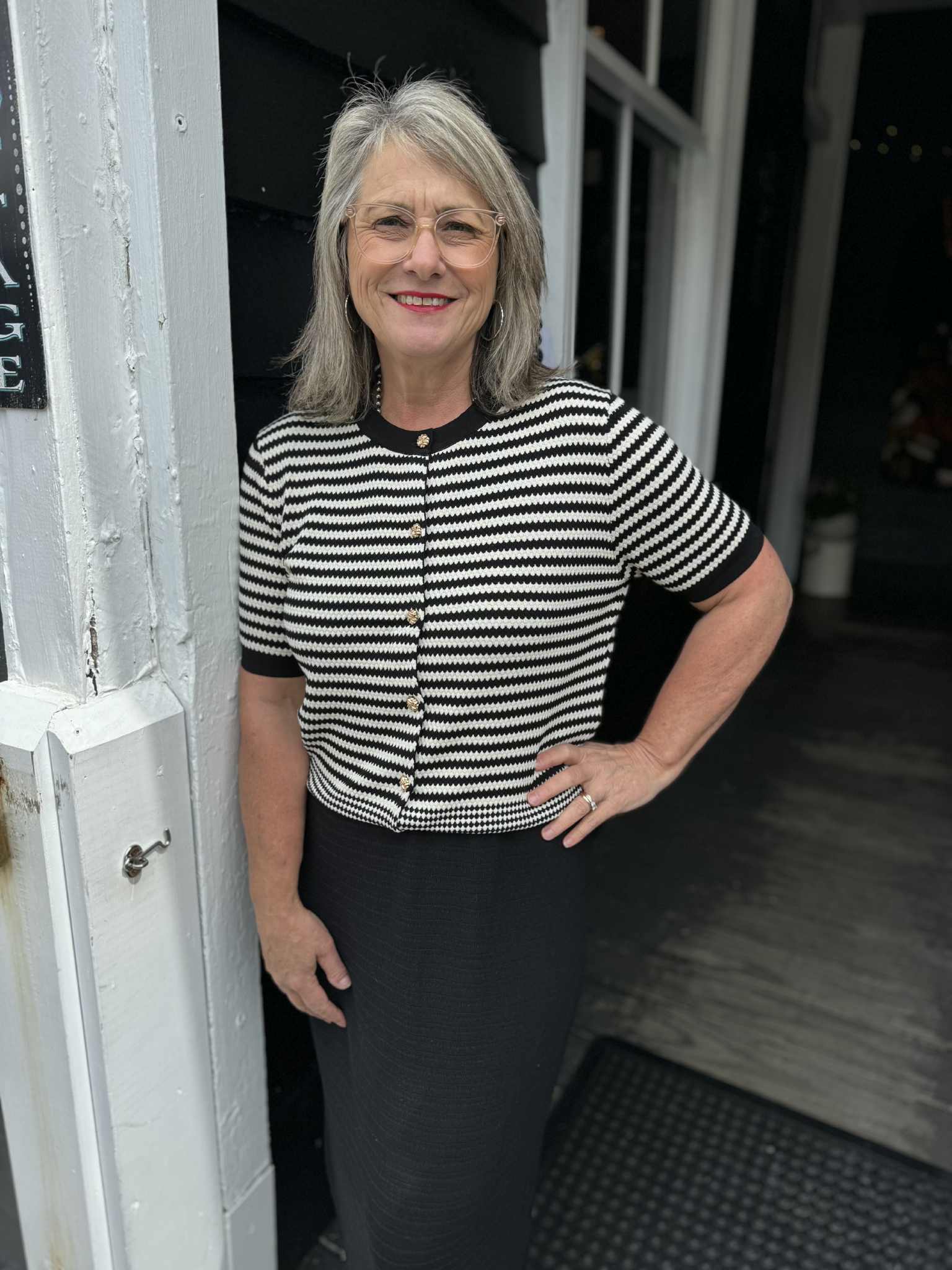 The Cottage Collection | Parker Top - Stripe