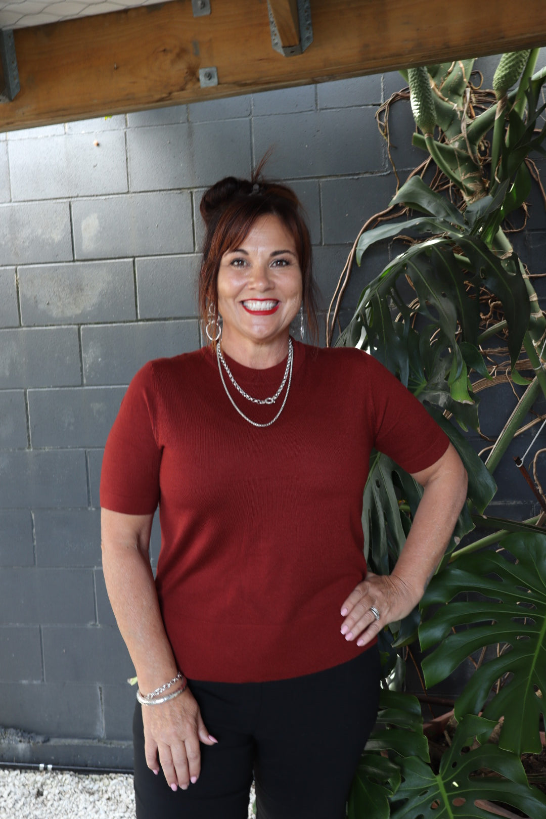 The Cottage Collection | Leonie Top - Rust