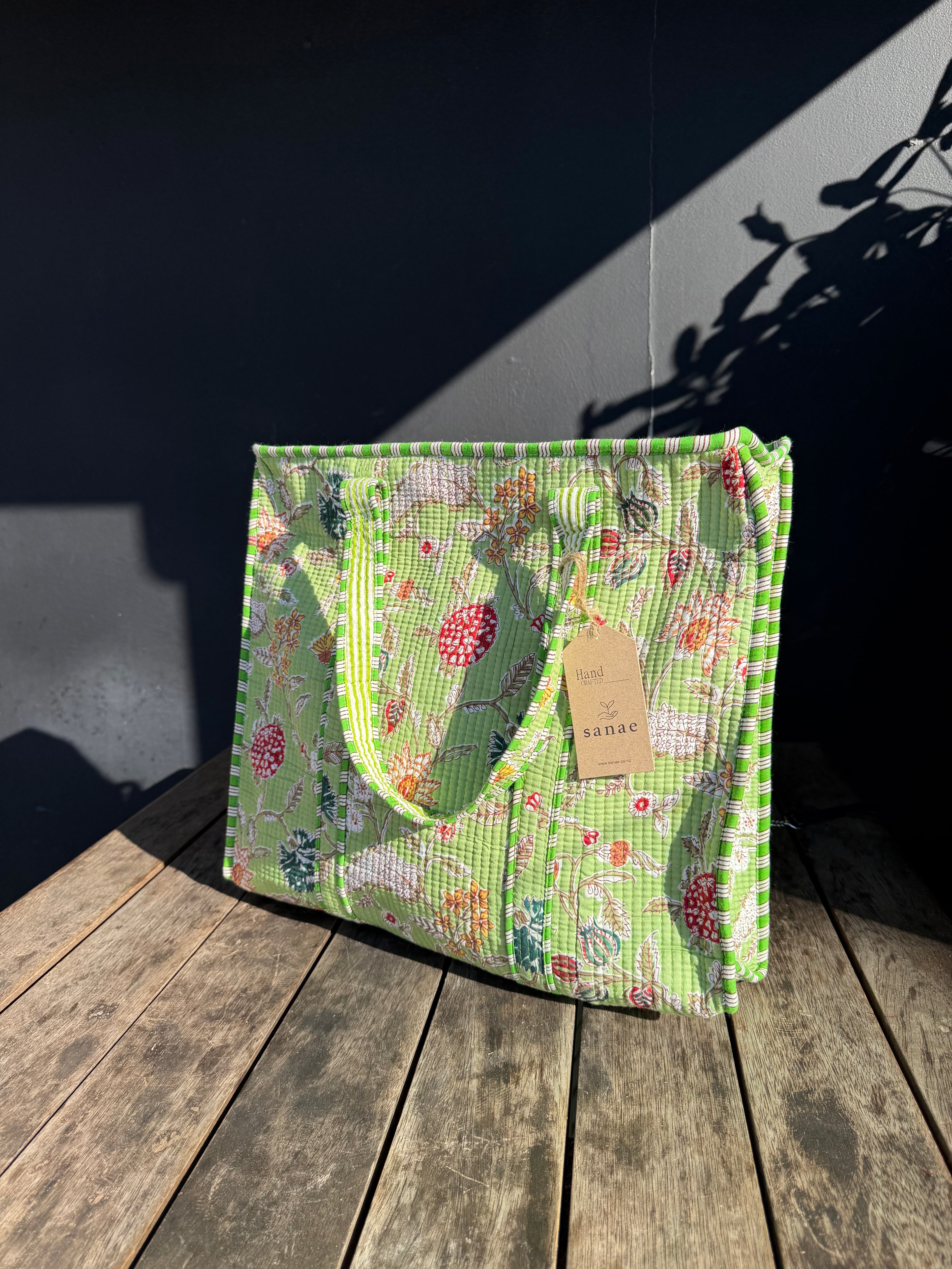 The Cottage Collection | Lime Rickey Tote Bag