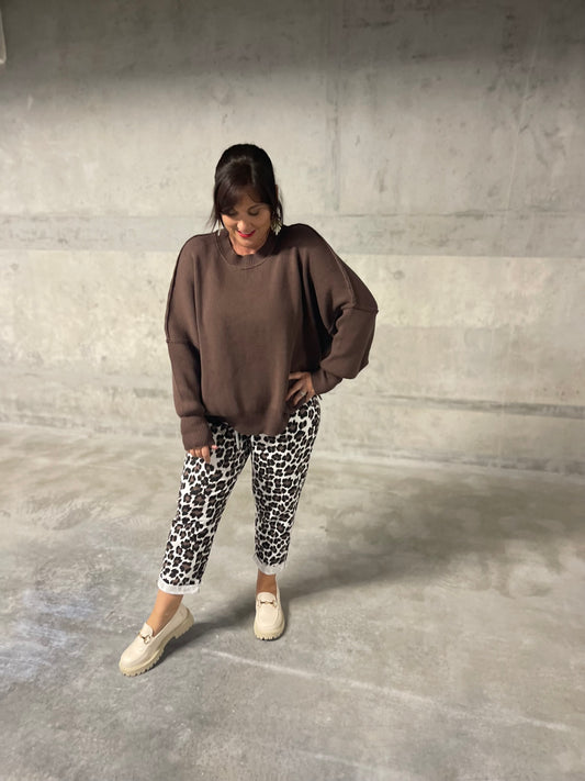 The Cottage Collection | Sammie Joggers - Leopard
