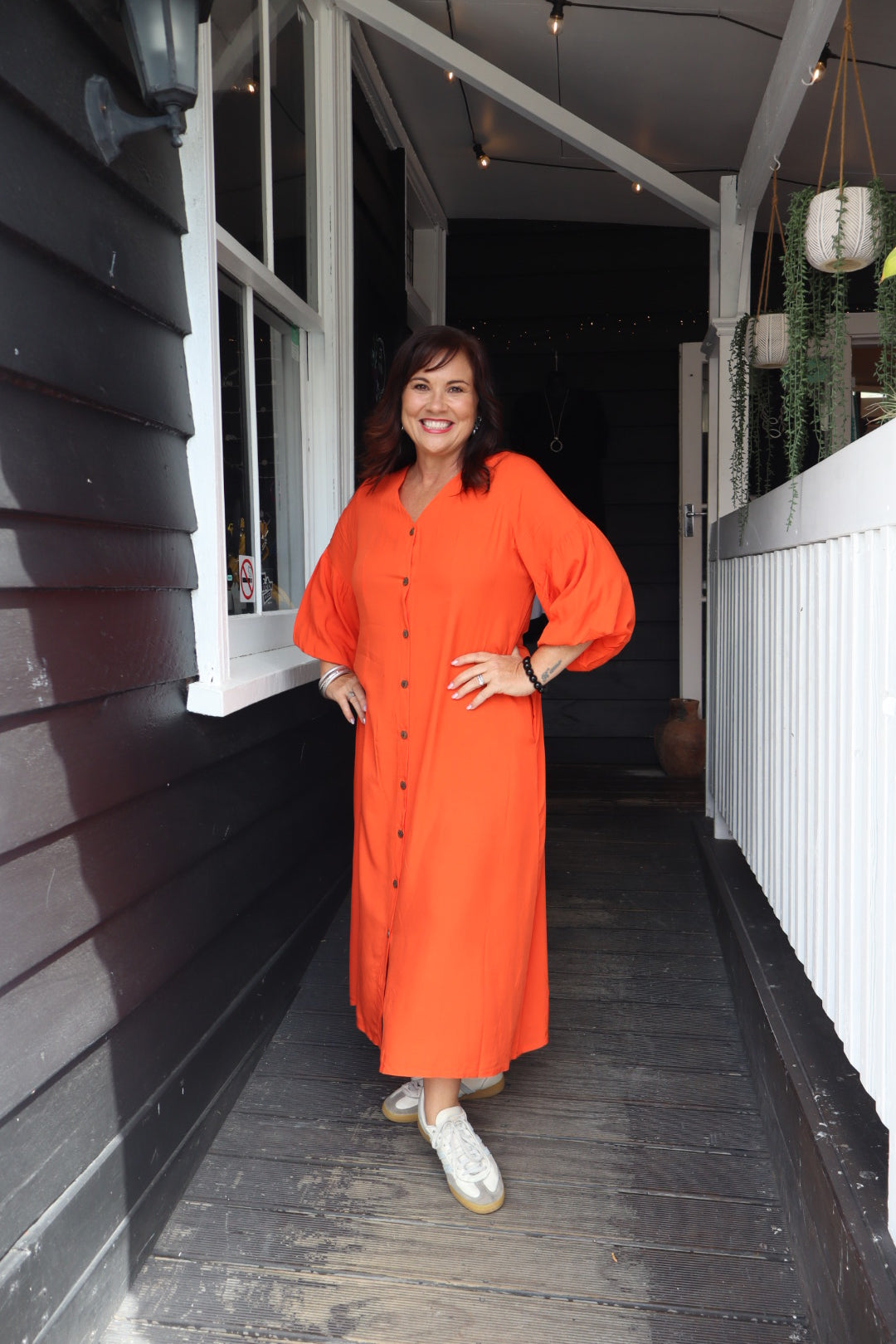 The Cottage Collection | Isabella Dress - Orange