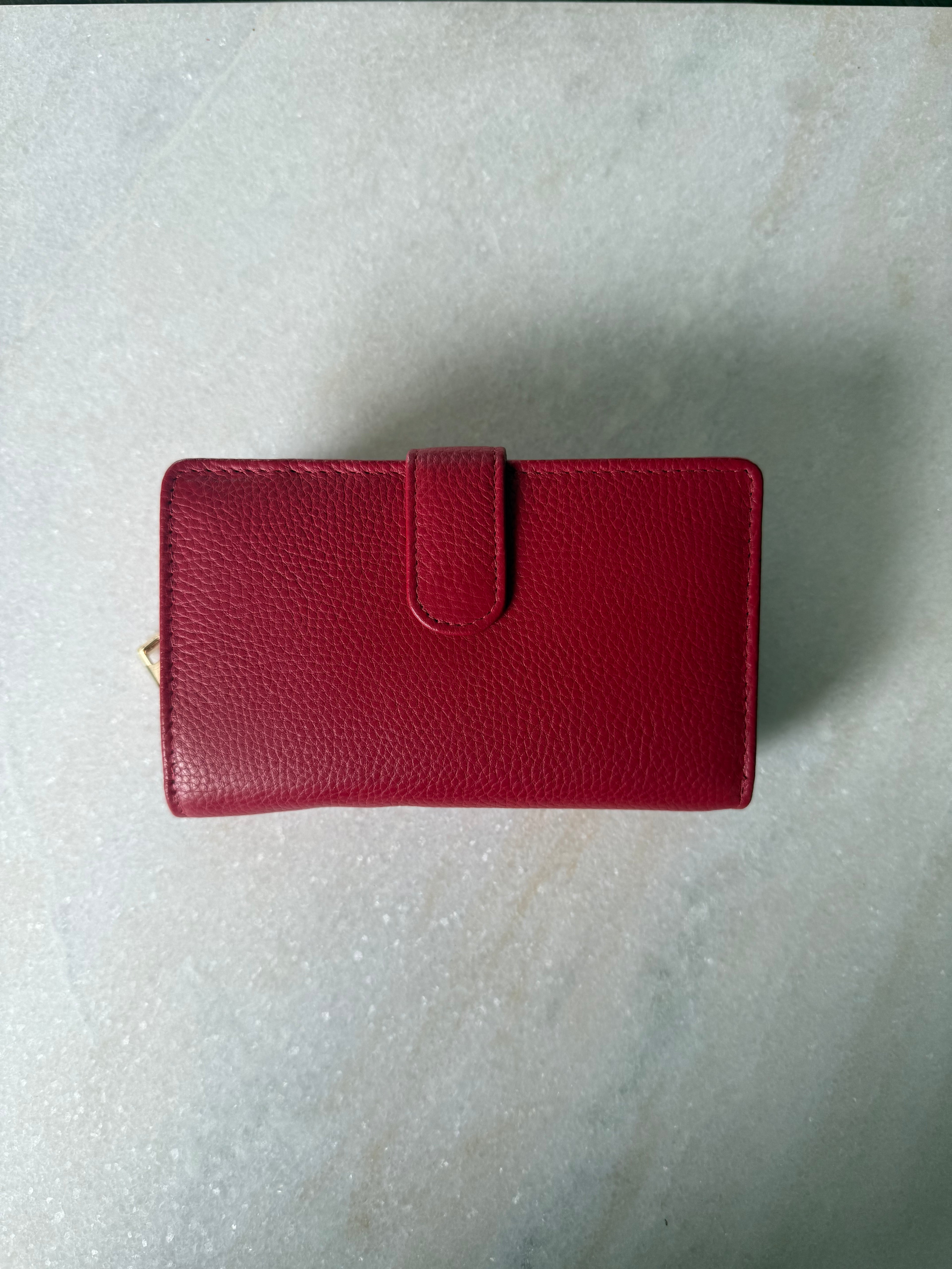 Second Nature | Red - Leather Wallet