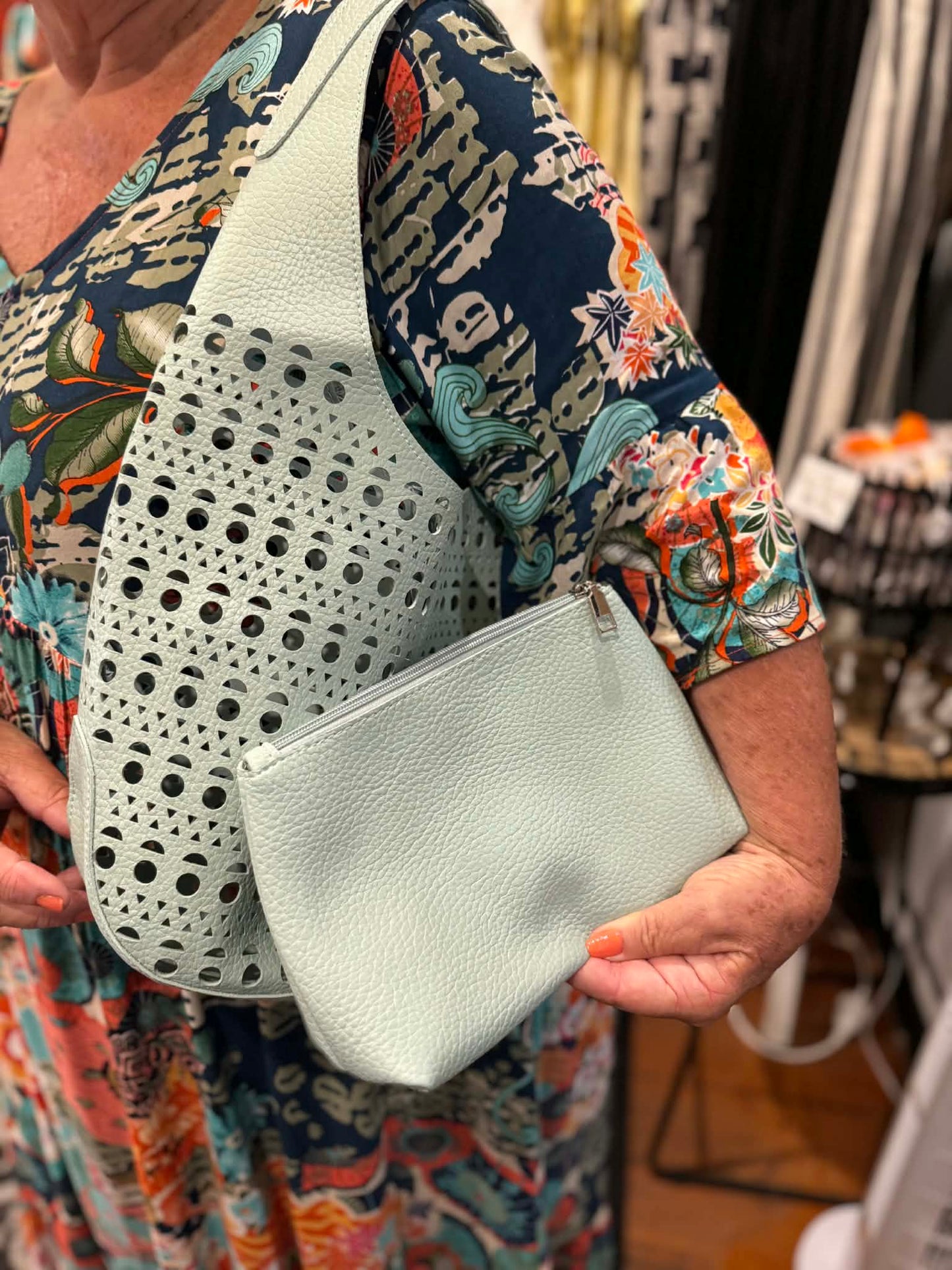 The Cottage Collection | Pippa Handbag - Eggshell