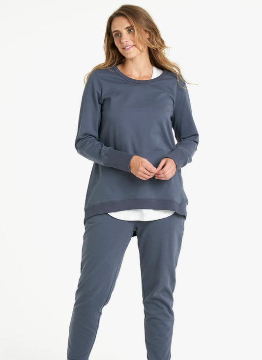 Betty Basics | Dolly Sweater - Indi Blue