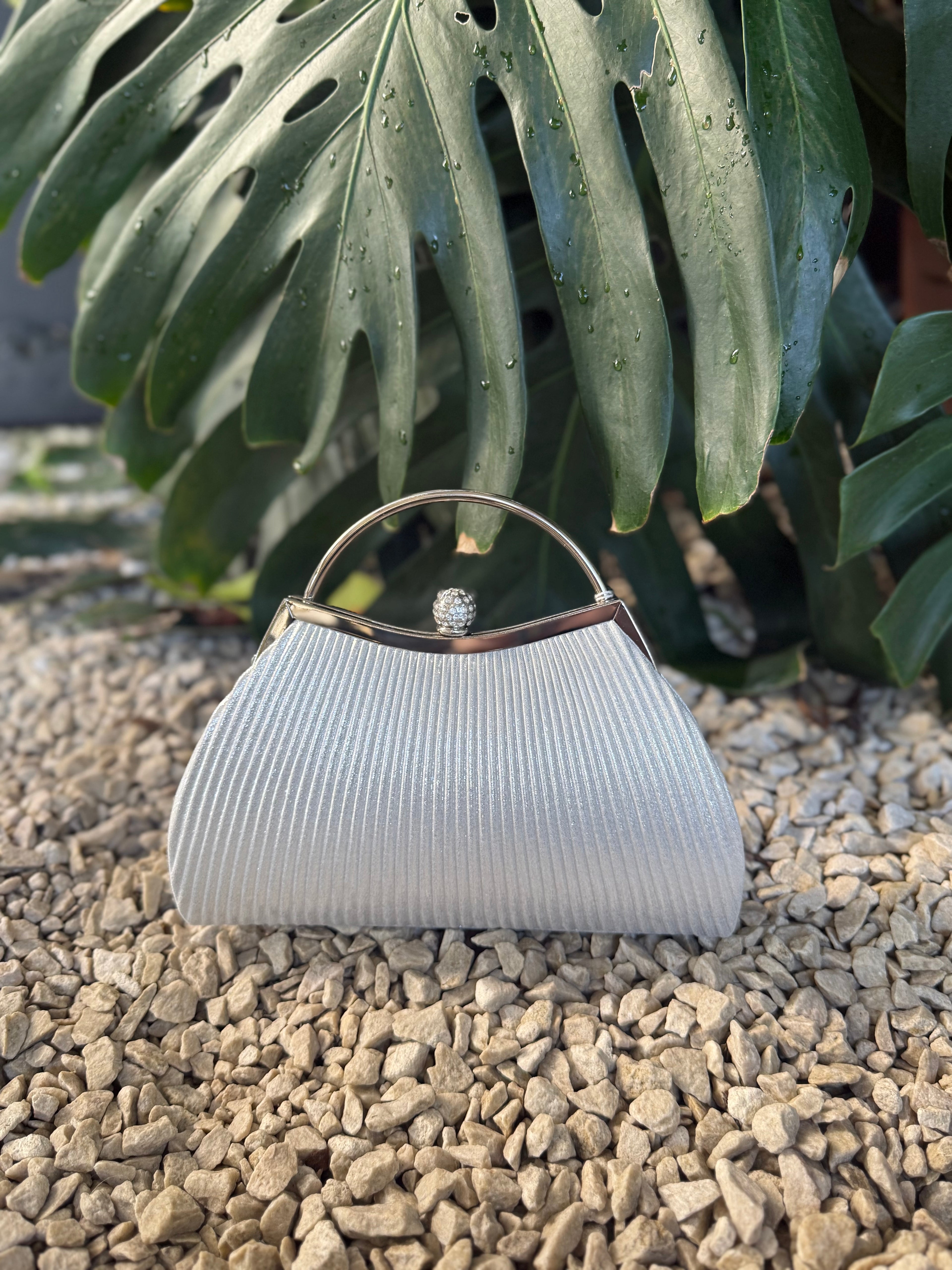 The Cottage Collection | Evening Bag - Silver