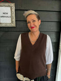 The Cottage Collection | Verity Vest - Chocolate