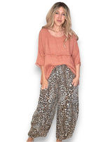 Helga May | Brick La Mer Fray Tunic