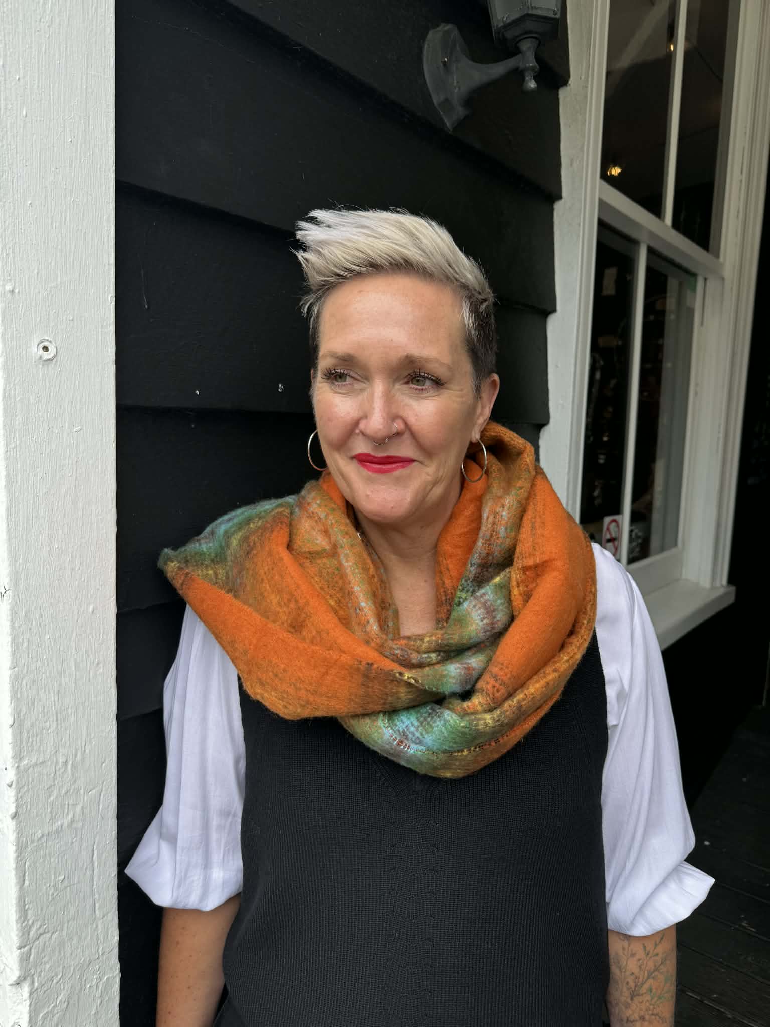 The Cottage Collection | Quinn Scarf - Orange