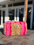 The Cottage Collection | Crimson Tiger Large Pouch