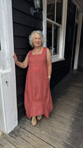 The Cottage Collection | Freya Dress - Rust