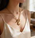 The Cottage Collection | Lexi Gold Heart Chain Necklace