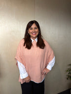The Cottage Collection | Priya Cape - Blush