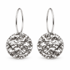The Cottage Collection - Double Happy Earrings - Silver