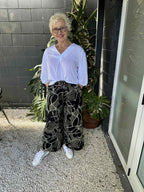 The Cottage Collection | Geo Olive Pant