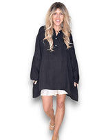 Helga May | Black Coastal Tunic Shirt