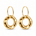 The Cottage Collection - Double Happy Earrings - Gold