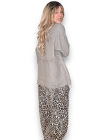 Helga May | Mocha La Mer Fray Tunic