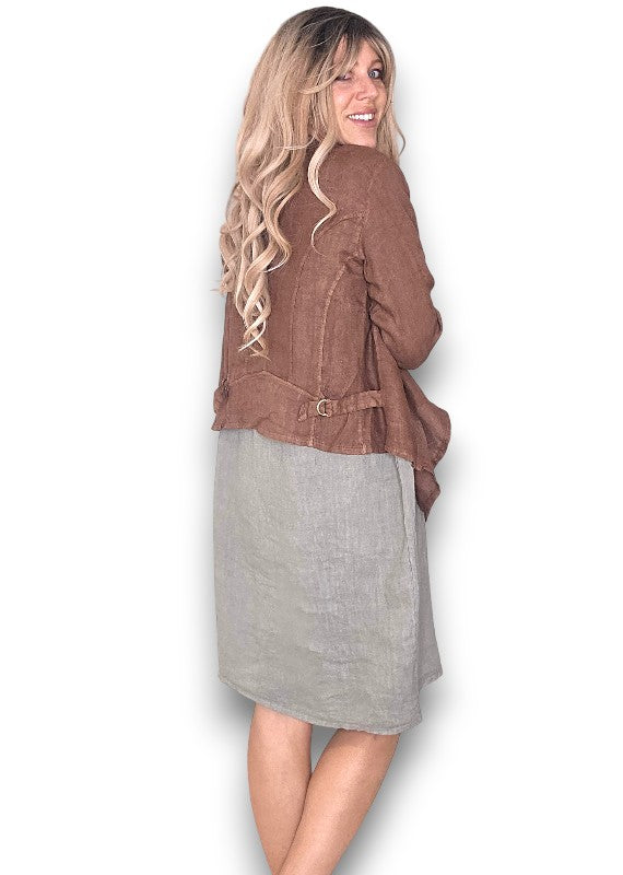 Helga May | Coffee Angled Cover Up