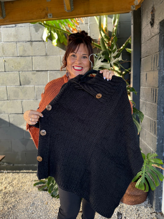 The Cottage Collection | Cooper Cape - Black