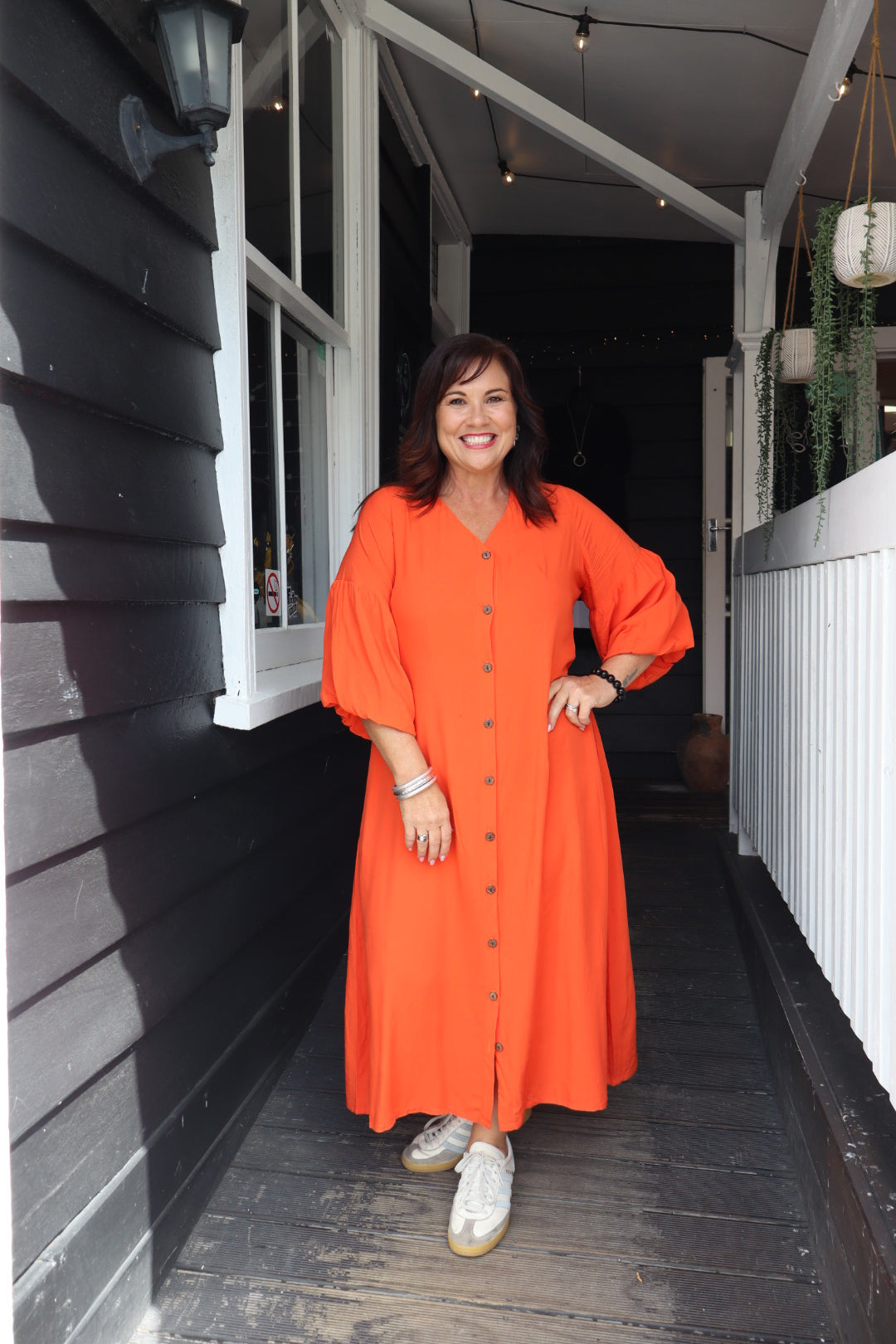 The Cottage Collection | Isabella Dress - Orange