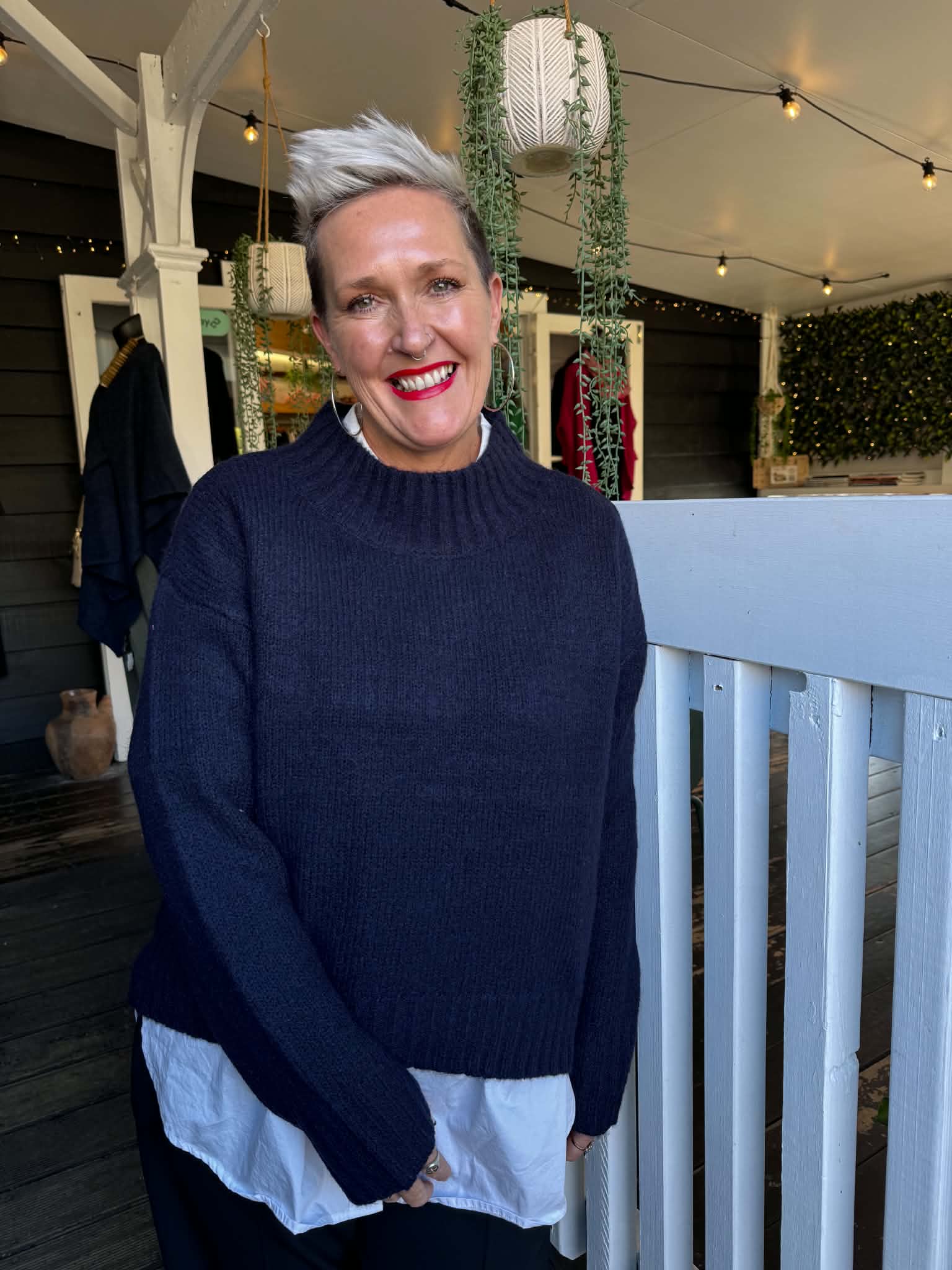 Betty Basics | Lola Jumper - Navy