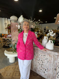 Fate & Becker | Worth It Blazer - Hot Pink