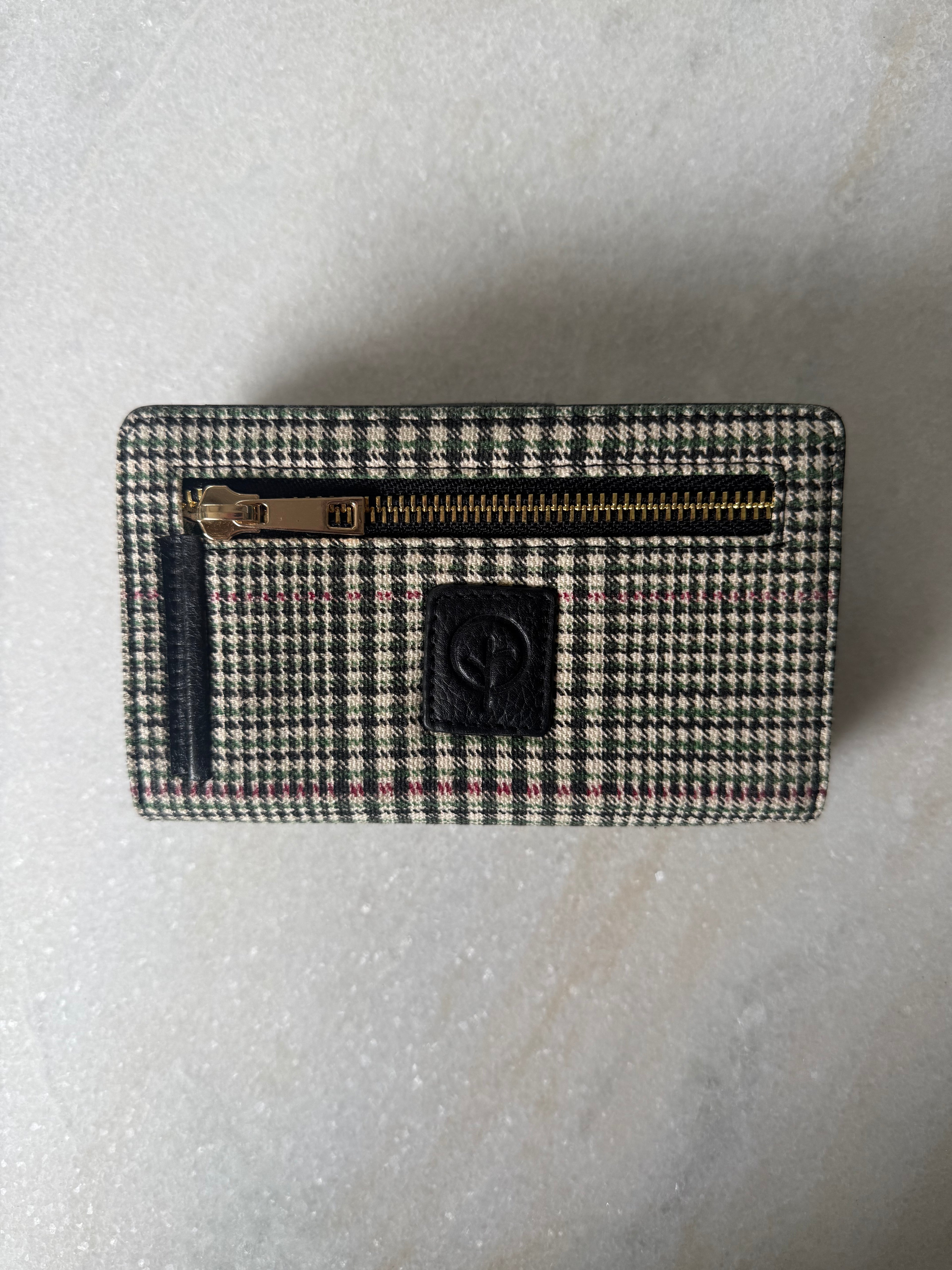 Second Nature | Tartan - Leather Wallet