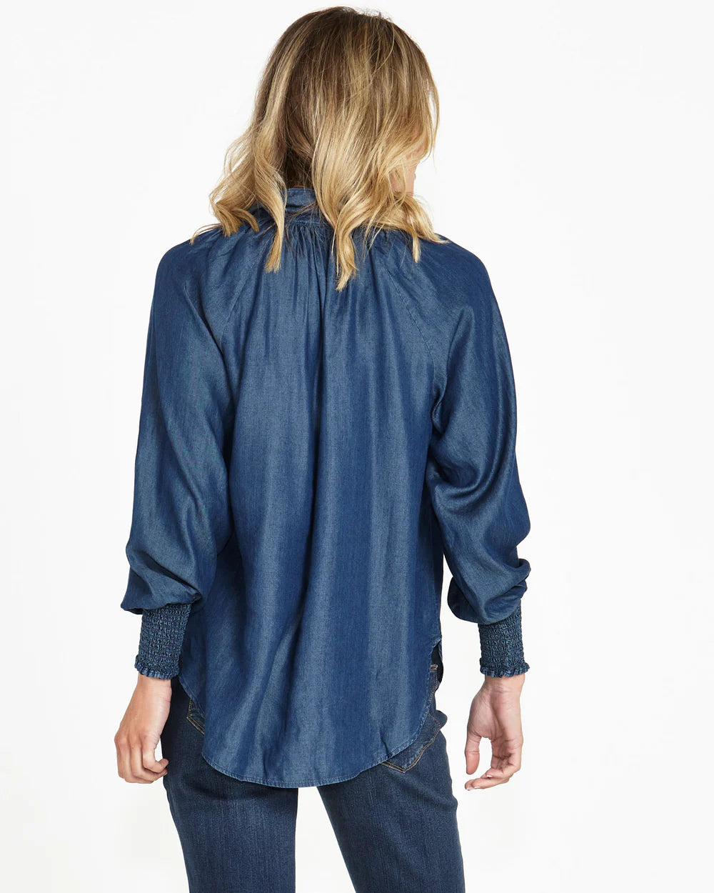 Betty Basics | Blue Haze - Nina Lyocell Shirt