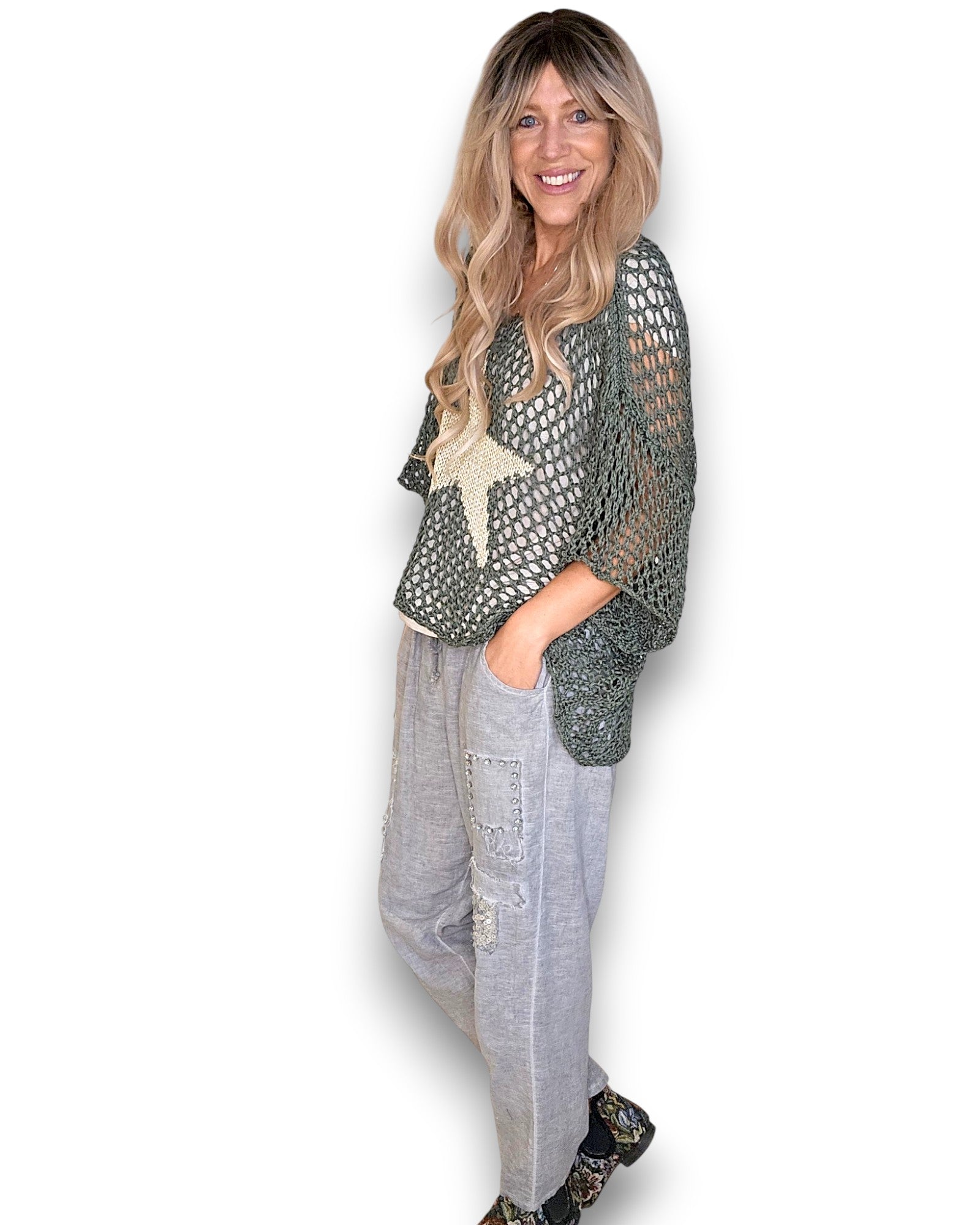 Helga May | Forest Crochet Star Knit