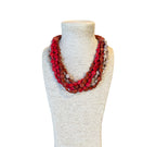 The Cottage Collection | Anne Necklace - Red