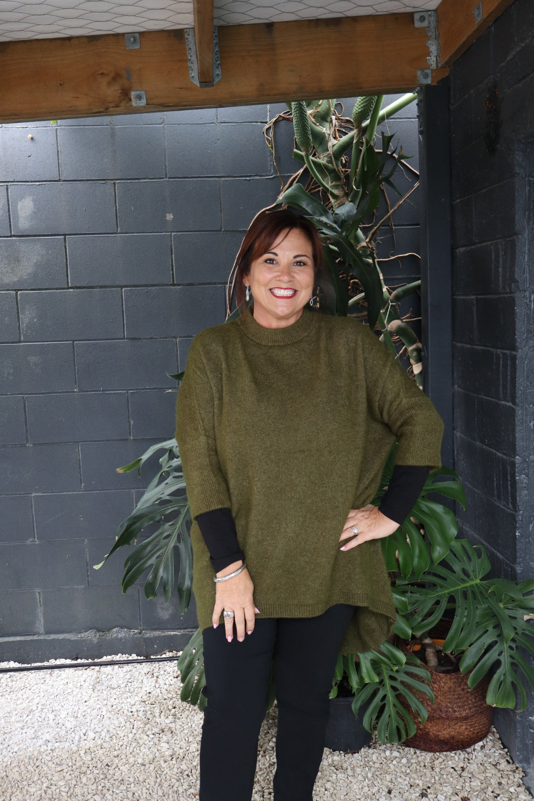 The Cottage Collection | Snuggly Tunic - Olive