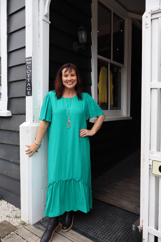 The Cottage Collection | Rikki Dress - Teal