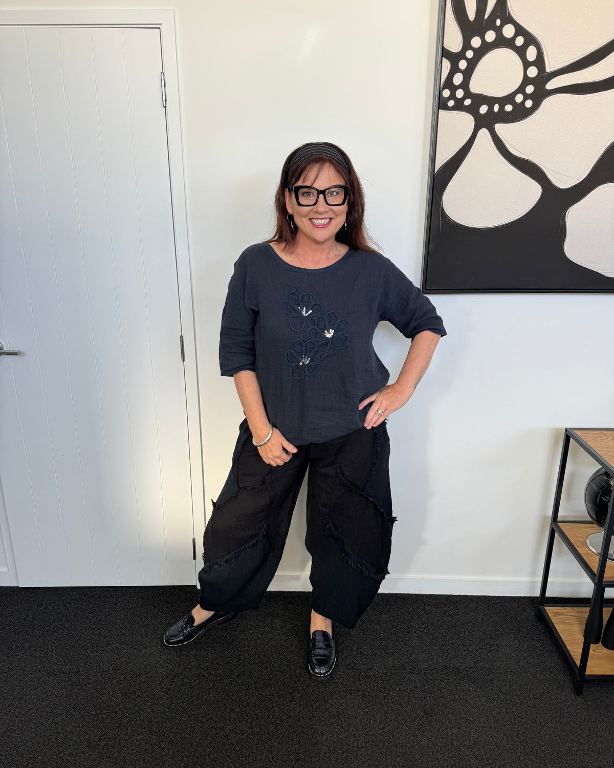The Cottage Collection | Weekender Pant - Black