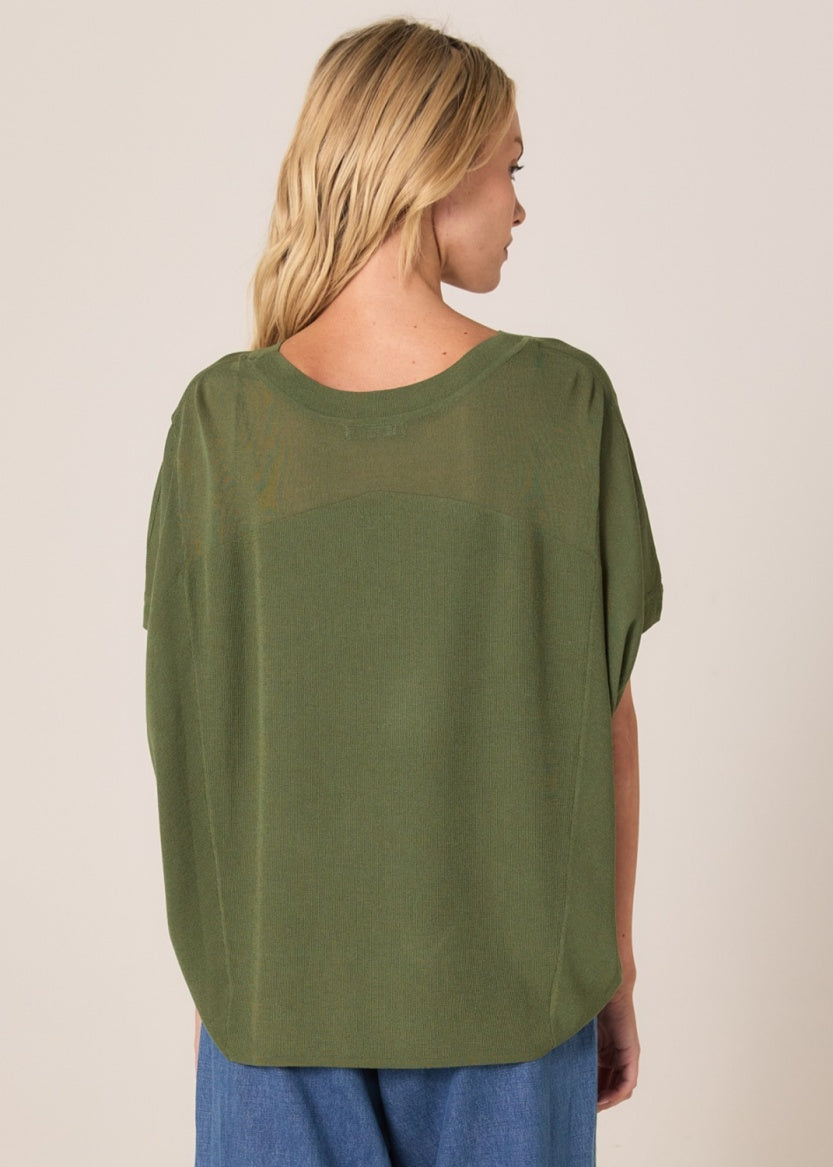Fate + Becker| Esther Top - Olive