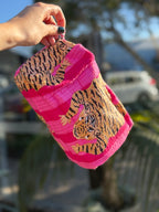 The Cottage Collection | Crimson Tiger Large Pouch