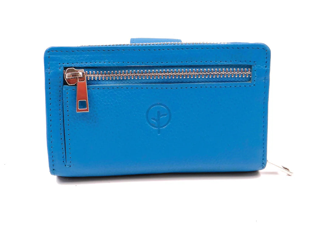 Second Nature | Ocean - Leather Wallet
