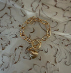 The Cottage Collection | Lexi Gold Heart Chain Bracelet