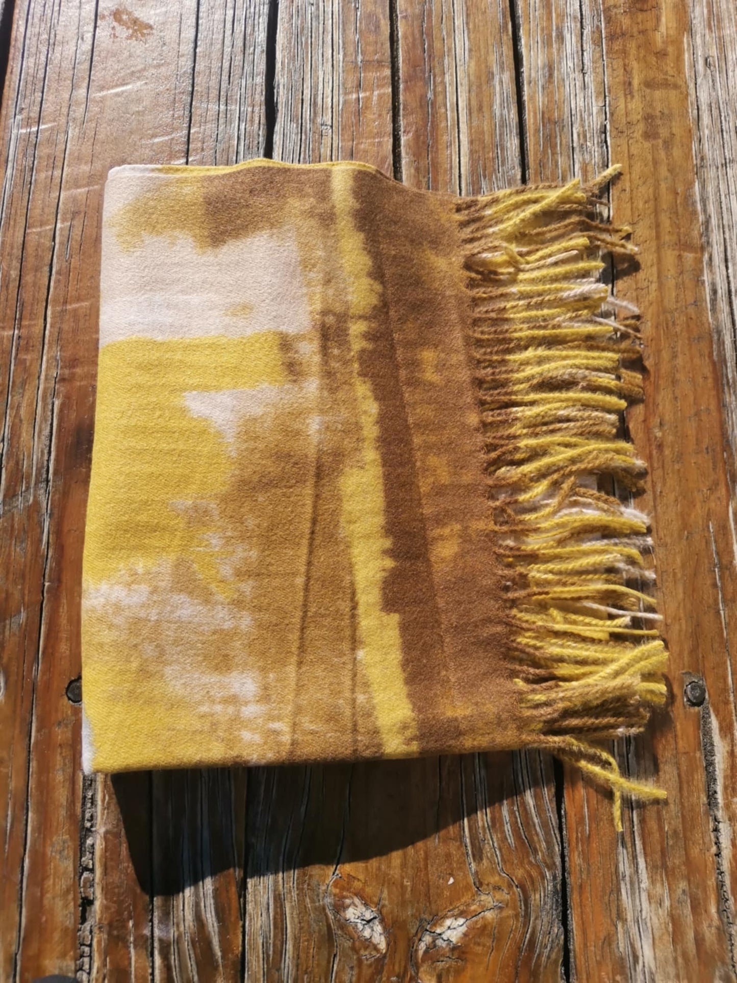 The Cottage Collection | Goldie Scarf - Gold Tones