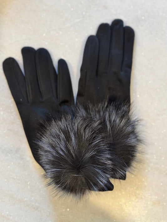 The Cottage Collection | Francie Gloves | Black Gloves