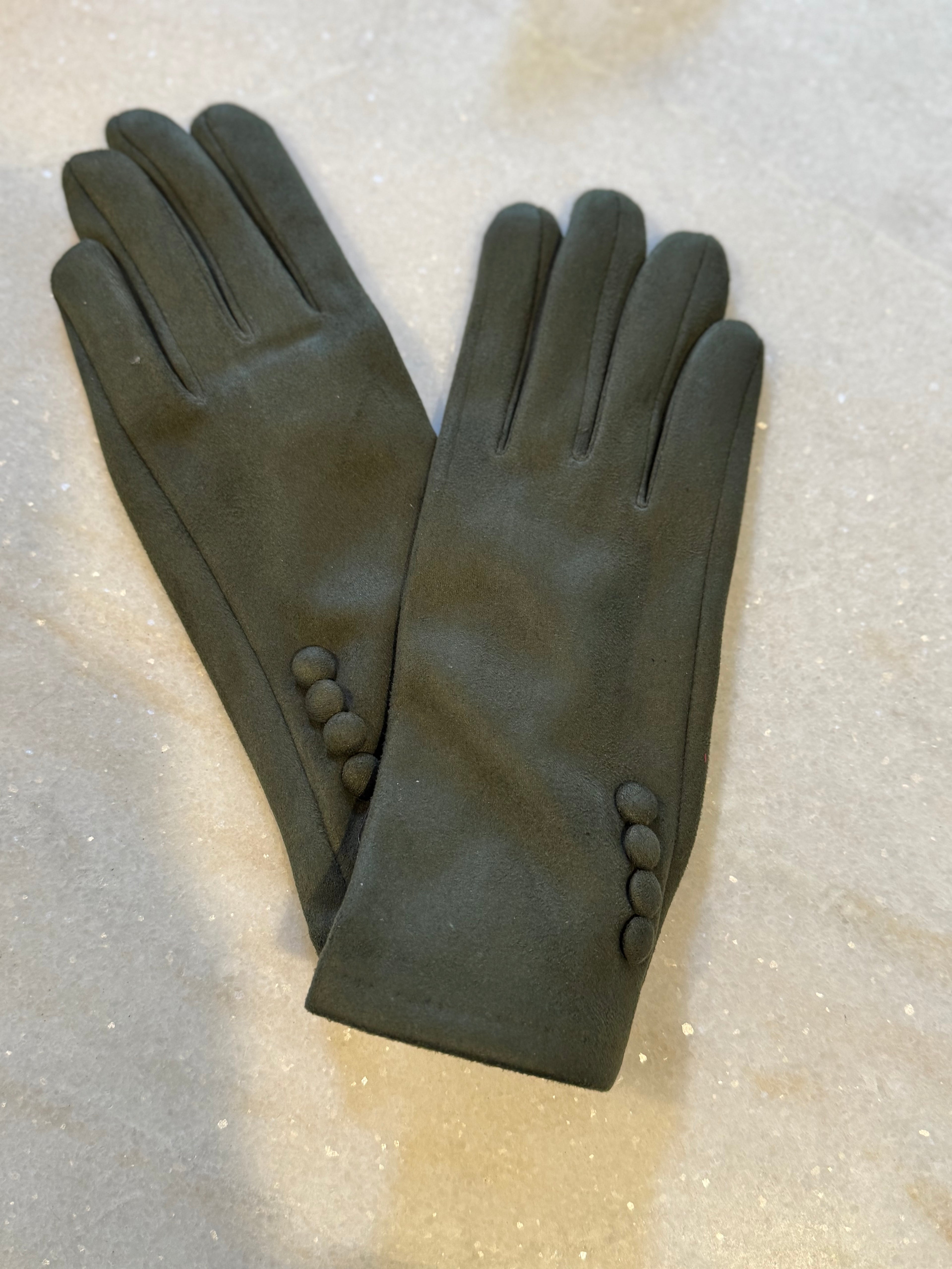 The Cottage Collection | Charlotte Gloves -  Royal Green